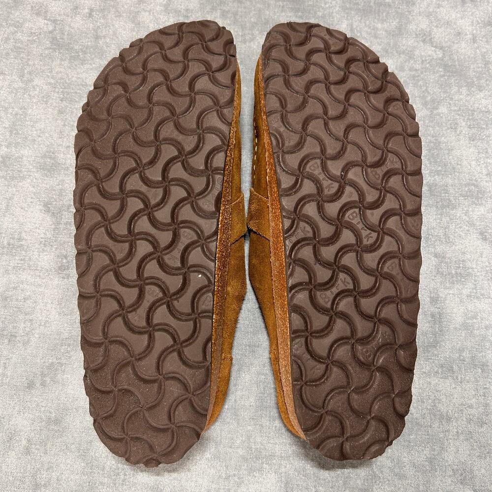 Birkenstock Buckley Suede Leather Clogs Mules Mocha Brown EU 41 Womens 10 - Picture 8 of 8